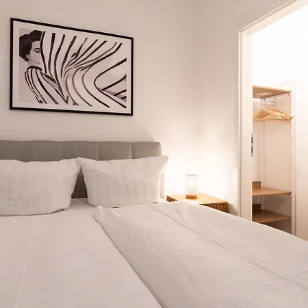 Lägenhet Stilvolles 2-zimmer Nahe U-bahn Und Stadtpark - Mit Parken